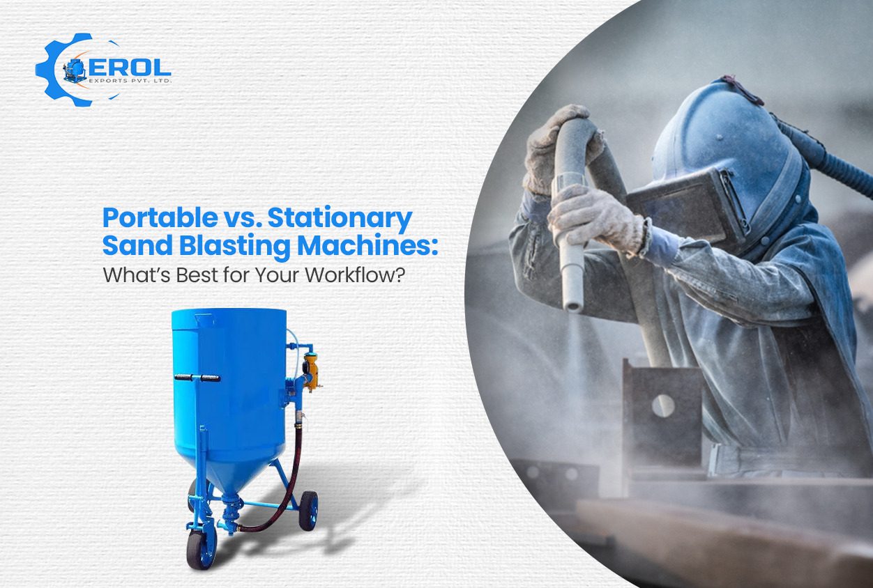 sand blasting machine manufacturers